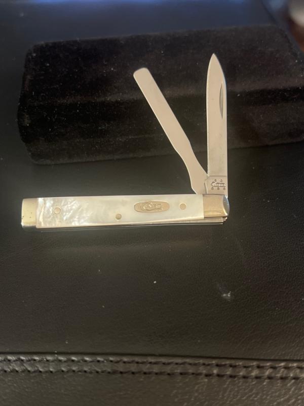 2005 Case XX USA 8282SP Genuine Mother Or Pearl Baby Doctors Knife New In Case Clam Shell