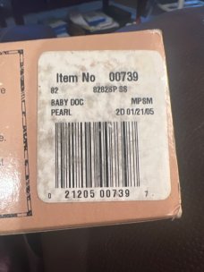 2005 Case XX USA 8282SP Genuine Mother Or Pearl Baby Doctors Knife New In Case Clam Shell