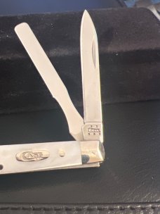 2005 Case XX USA 8282SP Genuine Mother Or Pearl Baby Doctors Knife New In Case Clam Shell