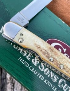 CASE XX ** 2005 TONY BOSE COLLABORATION STAG LOCKBACK WHITTLER