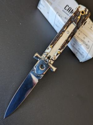 AGA CAMPOLIN MINI DOMINUS IN STAG HORN NIB 