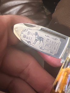 Bulldog Brand Solingen Germany Sunfish With Double Pull Main Blade , Sunfish Shield New In Box Bulldog Brand Solingen Germany Sunfish With Double Pull Main Blade , Sunfish Shield New In Box
