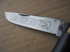 German Eye Sodbuster Knife 3 1/2" long Old Vintage German Eye Sodbuster Knife 3 1/2" long Old Vintage