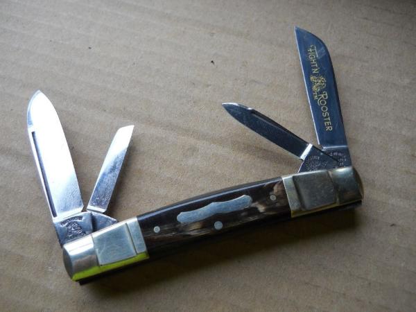 German Frank Buster Fight'n Rooster Congress Knife German Frank Buster Fight'n Rooster Congress Knife