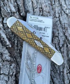 CASE XX ** SFO 2021 RATTLESNAKE SMOOTH ANTIQUE BONE COPPERHEAD CASE XX ** SFO 2021 RATTLESNAKE SMOOTH ANTIQUE BONE COPPERHEAD