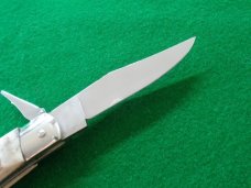 AGA CAMPOLIN STAG Fulcrum HUNTER FLAT OVAL Button 60th Anniversary Knife AGA CAMPOLIN STAG Fulcrum HUNTER FLAT OVAL Button 60th Anniversary Knife