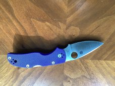 SPYDERCO NATIVE 5 S110V BLUE G10 SPYDERCO NATIVE 5 S110V BLUE G10