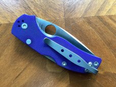 SPYDERCO NATIVE 5 S110V BLUE G10 SPYDERCO NATIVE 5 S110V BLUE G10