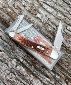 CASE XX ** 2014 CARAMEL JIG BONE SEAHORSE WHITTLER CASE XX ** 2014 CARAMEL JIG BONE SEAHORSE WHITTLER