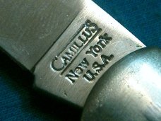 CAMILLUS NEW YORK USA YELL O JAKET YELLOW JACKET 715 LOCKBACK FOLDING POCKET KNIFE KNIVES CAMILLUS NEW YORK USA YELL O JAKET YELLOW JACKET 715 LOCKBACK FOLDING POCKET KNIFE KNIVES