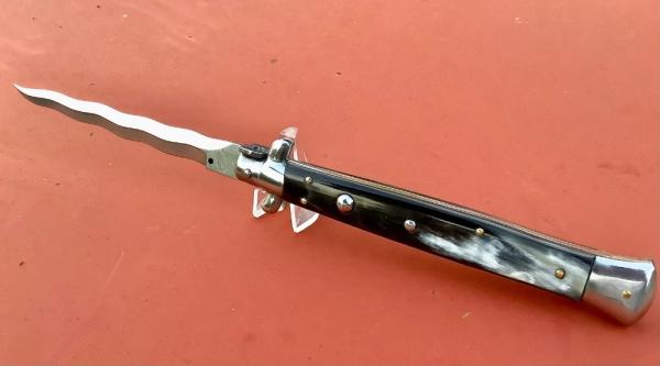 Renzo 13 inch Kris milky Buffalo horn 