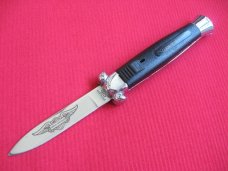 Rare Vintage K-108 Super-Automatic OTF Switchblade Knife - Harley Davidson Model! Rare Vintage K-108 Super-Automatic OTF Switchblade Knife - Harley Davidson Model!