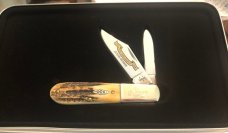 2006 Case 3 knife set of Stag Barlow 