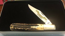 2006 Case 3 knife set of Stag Barlow 