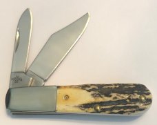 2006 Case 3 knife set of Stag Barlow 