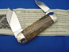 Case XX Classic Sunfish/Toenail  Genuine Mastodon Bark Ivory Prototype