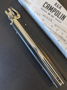 NIB AGA CAMPOLIN EBONY WOOD DOMINUS 23CM-9" BAYONET AUTO