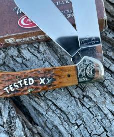 CASE XX ** 2003 MIDNIGHT MINT SET LARGE SADDLEHORN CASE XX ** 2003 MIDNIGHT MINT SET LARGE SADDLEHORN