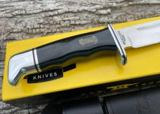 BUCK 119 SPECIAL 75th ANNIVERSARY EDITION PHENOLIC HANDLE W/ALUMINUM FIXED BLADE W/SHEATH 