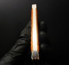 Great Eastern Cutlery UN-X-LD #38 English Splitback Whittler Burnt Orange Jigged Bone GEC 380321 Great Eastern Cutlery UN-X-LD #38 English Splitback Whittler Burnt Orange Jigged Bone GEC 380321