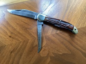 KABAR STAG FOLDING HUNTER