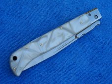 New 11" AKC Roma Swinguard Pearl white handles 