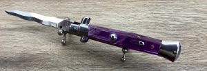 Italian Kris 9 inch , purple Acrylic Scales 