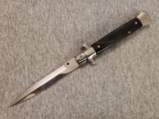 *NOS* Frank Beltrame ITALIAN 9" Dark Horn Stiletto w/Bayonet Blade 4MM *NOS* Frank Beltrame ITALIAN 9" Dark Horn Stiletto w/Bayonet Blade 4MM