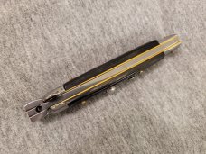 *NOS* Frank Beltrame ITALIAN 9" Dark Horn Stiletto w/Bayonet Blade 4MM *NOS* Frank Beltrame ITALIAN 9" Dark Horn Stiletto w/Bayonet Blade 4MM
