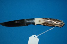 Moki Stag Fixed Blade Knife with Sheath Moki Stag Fixed Blade Knife with Sheath