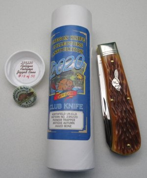 Oregon Knife Collectors Association 2020 Club Knife by Great Eastern Cutlery. 235220. .... ....(932)