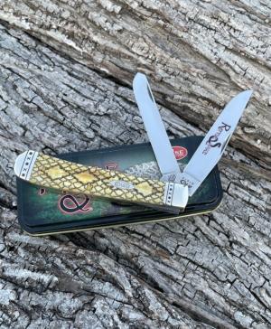 CASE XX ** SFO 2010 ANTIQUE 10 DOT RATTLESNAKE TRAPPER