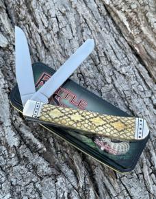 CASE XX ** SFO 2010 ANTIQUE 10 DOT RATTLESNAKE TRAPPER CASE XX ** SFO 2010 ANTIQUE 10 DOT RATTLESNAKE TRAPPER