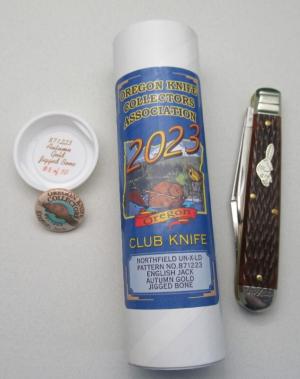 Oregon Knife Collectors Association 2023 Club Knife by Great Eastern Cutlery. 871223. .... ....(933)