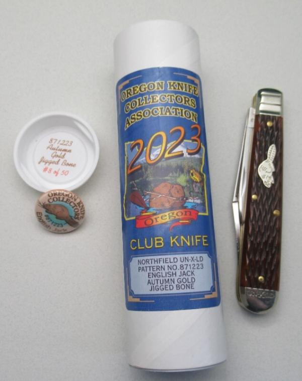 Oregon Knife Collectors Association 2023 Club Knife by Great Eastern Cutlery. 871223. .... ....(933) Oregon Knife Collectors Association 2023 Club Knife by Great Eastern Cutlery. 871223. .... ....(933)