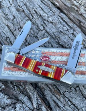 CASE CLASSIC ** 1992 CANDY STRIPE SYNTHETIC 109X WHITTLER