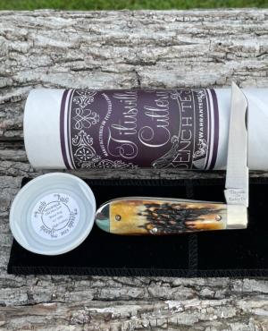 TITUSVILLE CUTLERY ** BURNT STAG 1095 CARBON OLD MAN JACK
