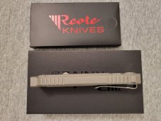 *NIB* REATE EXO-M GRAVITY OTF KNIFE w/FAT CARBON TITANIUM HANDLE *NIB* REATE EXO-M GRAVITY OTF KNIFE w/FAT CARBON TITANIUM HANDLE