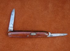 Vintage Antique Folding Pocket Knife Challenge Bridgeport Celluloid 1923-28 WOW! Repair NICE Vintage Antique Folding Pocket Knife Challenge Bridgeport Celluloid 1923-28 WOW! Repair NICE
