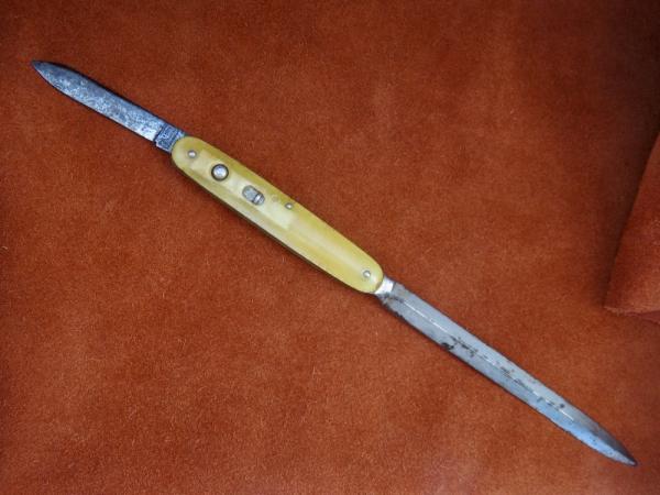 Vintage Antique Folding Pocket Knife Presto Letter Opener Pat. Jan 30-40 Automatic NICE Vintage Antique Folding Pocket Knife Presto Letter Opener Pat. Jan 30-40 Automatic NICE