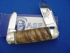 Case XX Classic Sunfish/Toenail Genuine Himalayan Sheep Horn 1 of 4 Knife With Dueling Bull Etch Case XX Classic Sunfish/Toenail Genuine Himalayan Sheep Horn 1 of 4 Knife With Dueling Bull Etch