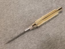Frank Beltrame ITALIAN 9" GENUINE Mother of Pearl L.E. PICKLOCK Stiletto w/Bayonet Blade 4MM Frank Beltrame ITALIAN 9" GENUINE Mother of Pearl L.E. PICKLOCK Stiletto w/Bayonet Blade 4MM