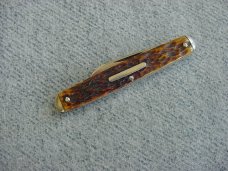 Antique EDWARD K. TRYON CO., PHILA, Bone handle, Tip Bolster, Pen Knife.