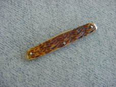 Antique EDWARD K. TRYON CO., PHILA, Bone handle, Tip Bolster, Pen Knife.