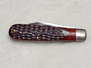 CASE XX U.S.A. 6216 1/2 TWO BLADE BARHEAD JACK (1964 - 69) IN "MINT CONDITION"