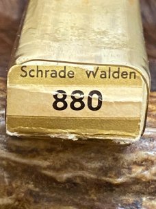*New* Schrade-Walden N.Y. USA., 880 Kon-Kav 3 Blade Stockman Knife, Delrin Handle, 3 7/8" *New* Schrade-Walden N.Y. USA., 880 Kon-Kav 3 Blade Stockman Knife, Delrin Handle, 3 7/8"