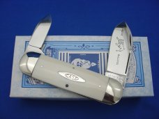 Case XX Classic Sunfish/Toenail  Genuine Antique Elephant Ivory Knife Bulldog Etch RARE