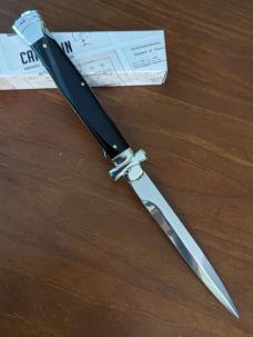NIB 11"- 28 cm A.G.A. Campolin Maltese lockback auto, a super beautiful quality stiletto NIB 11"- 28 cm A.G.A. Campolin Maltese lockback auto, a super beautiful quality stiletto