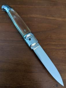 NOS 20cm/ 8" SKM BIRDHEAD LEVERLOCK BRAZILIAN HONEY HORN NOS 20cm/ 8" SKM BIRDHEAD LEVERLOCK BRAZILIAN HONEY HORN