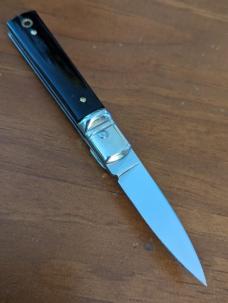 NIB AGA CAMPOLIN 6"-15CM SLIMLINE IN BRAZILIAN HORN NIB NIB AGA CAMPOLIN 6"-15CM SLIMLINE IN BRAZILIAN HORN NIB